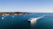 Searoad Ferries Sailing Into Sorrento lores